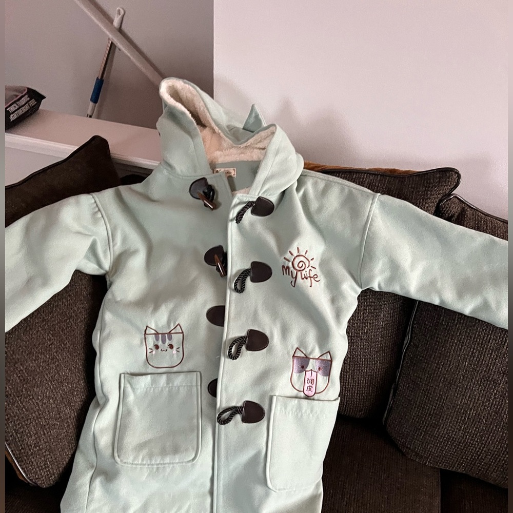 Brand New Never Worn Mini House Girls Coat Large